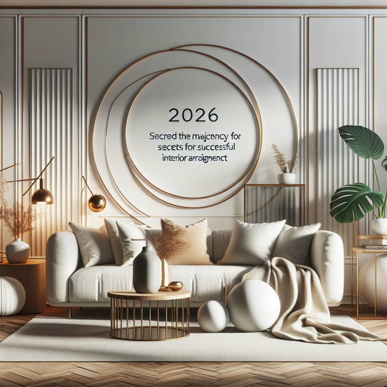 Read more about the article 10. “Les secrets d’un aménagement d’intérieur réussi : Tendances 2026 à suivre !”