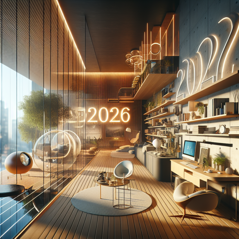 Read more about the article 20. “Vision 2026 : L’aménagement d’intérieur comme reflet de notre mode de vie !”